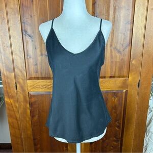 LILYSILK Elegant Black Camisole Top